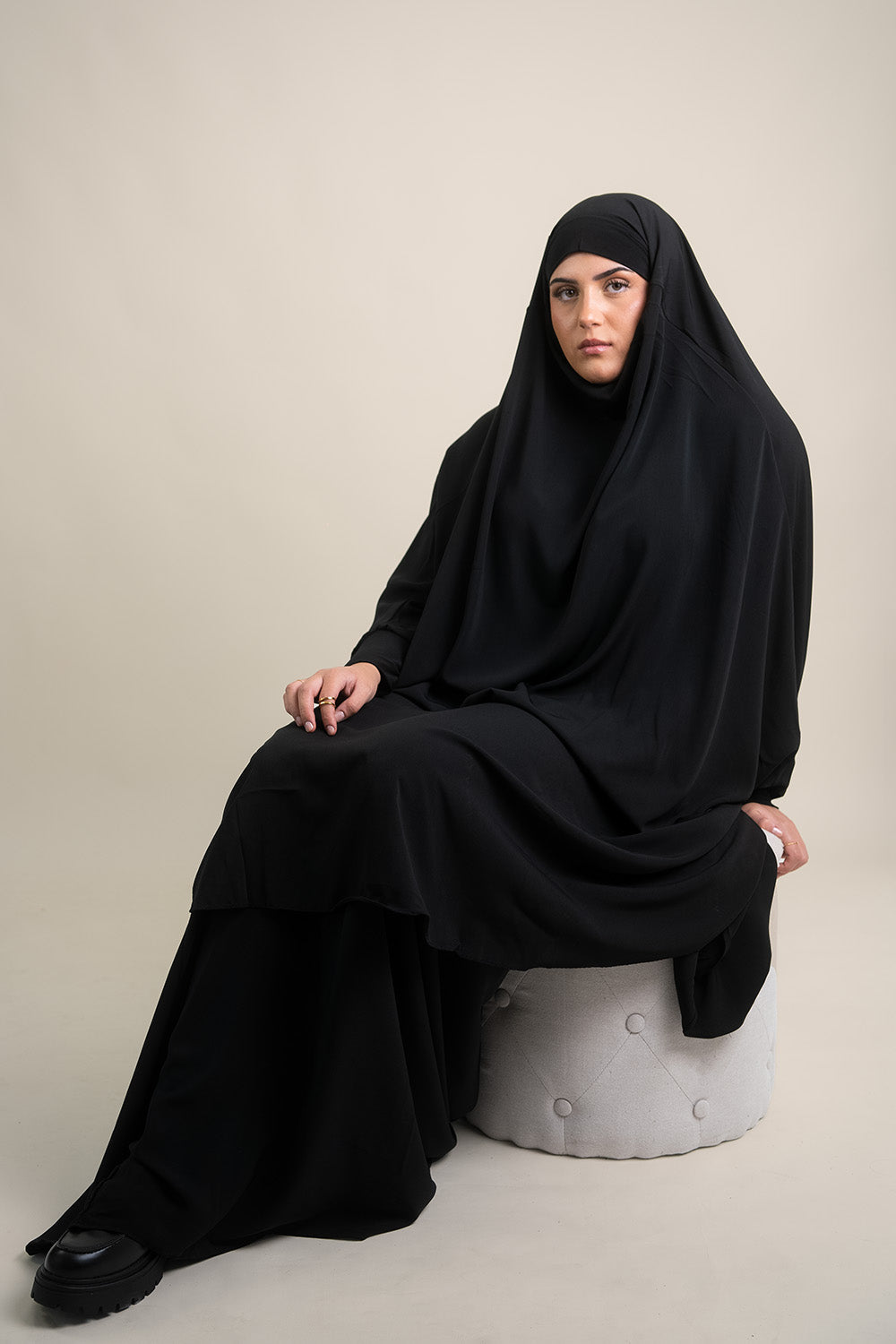 Jersey Jilbab Schwarz - Nayaa.de