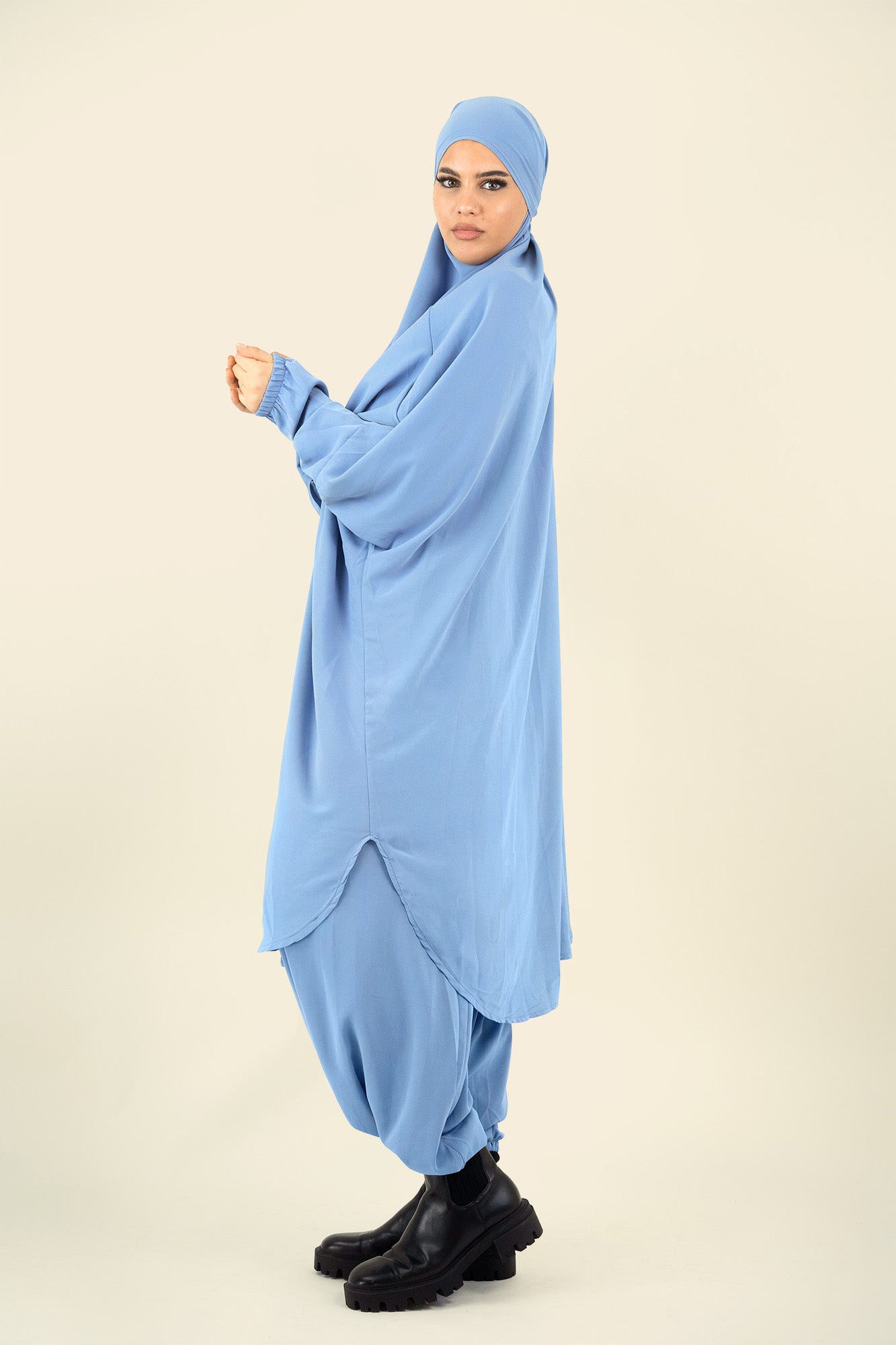 Baby Blue Jilbab - Nayaa.de