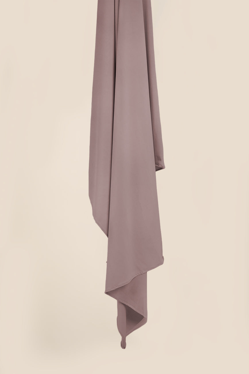 Premium Jersey Hijab Light Mauve - Nayaa.de